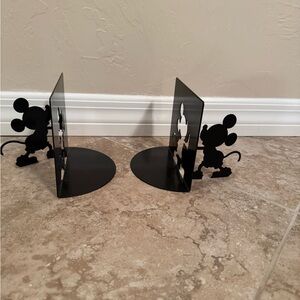 The Mickey Mouse Collection by Michael Graves Black Bookends